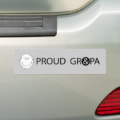 GRANDPA1_BUMPER (色) バンパーステッカー (車上)