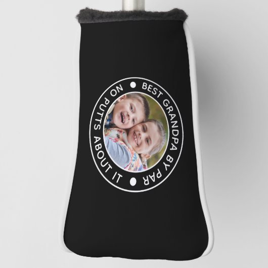 GRANDPA 最高の BY PARフォトの色おもしろいカスタム付 ゴルフヘッドカバー (回転90)