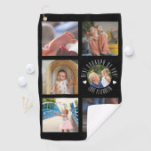 GRANDPA 最高の BY PARフォトパーソナライズされた父親の日 ゴルフタオル (インサイチュ)