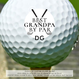 GRANDPA 最高の BY PAR Monogram Name Clubs ゴルフボール