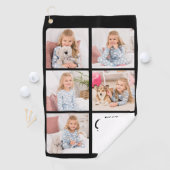 GRANDPA 最高の Ever – ゴルファーパーソナライズされた- 5枚の写真 ゴルフタオル (インサイチュ)