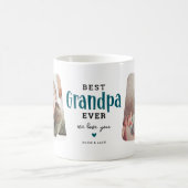 GRANDPA 最高の Ever 2写真かわいいギフト コーヒーマグカップ (中央)