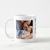 Grandpa 2の最高のパパに昇格する唯一の写真 コーヒーマグカップ (左)