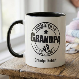Grandpa Announcement Mug Gift マグカップ
