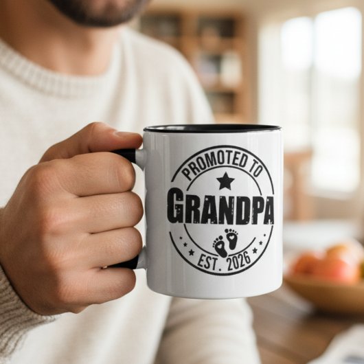 Grandpa Announcement Mug Gift マグカップ