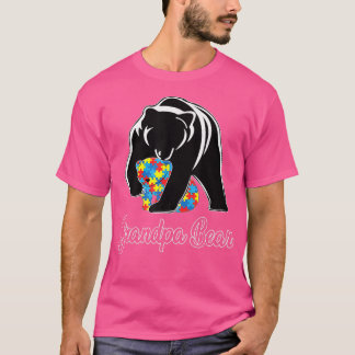 Grandpa Bear Autism Awareness Autism Premium 967  Tシャツ