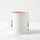 Grandpa Birthday Custom Cat Face Mug マグカップ (中央)