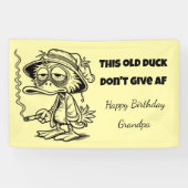Grandpa Birthday DON'T GIVE AF 横断幕 (横)