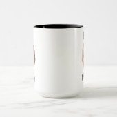 Grandpa Birthday Gift – Custom Baby Face Mug マグカップ (中央)
