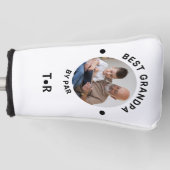 Grandpa By Par最高の Photoゴルフパターカバー ゴルフヘッドカバー (正面)