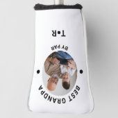 Grandpa By Par最高の Photoゴルフパターカバー ゴルフヘッドカバー (回転90)