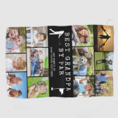 GRANDPA BY PAR 12フォトコラージュパーソナライズされた ゴルフタオル (横)