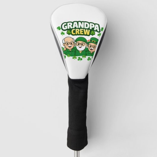 Grandpa Crew ゴルフヘッドカバー (正面)
