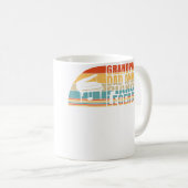 Grandpa Dad And Piano Legend Pianist And Piano Pla コーヒーマグカップ (正面右)