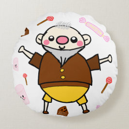 Grandpa Daddy: The Secret Guardian of Sweets - Bab ラウンドクッション