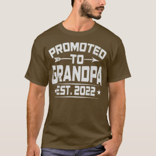 Grandpa Est 2022に近いGrandpa Faに昇格 Tシャツ