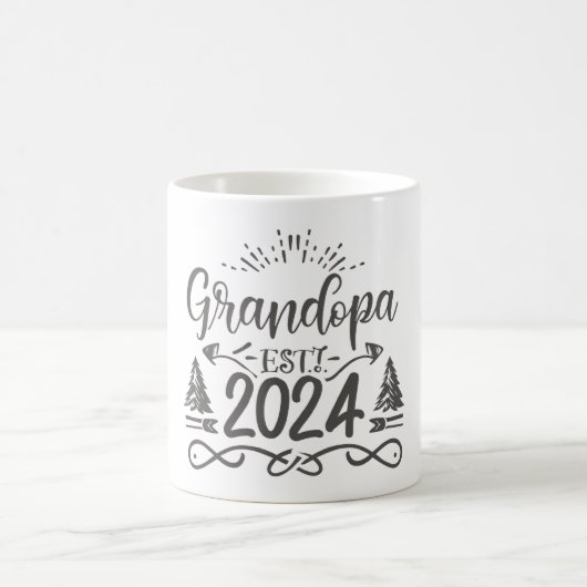 grandpa est 2024、Grandpa Estに昇格。2024 コーヒーマグカップ (中央)