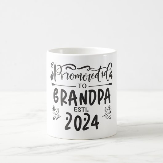 grandpa est 2024、Grandpa Estに昇格。2024 コーヒーマグカップ (中央)