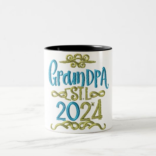 grandpa est 2024、Grandpa Estに昇格。2024 ツートーンマグカップ (中央)