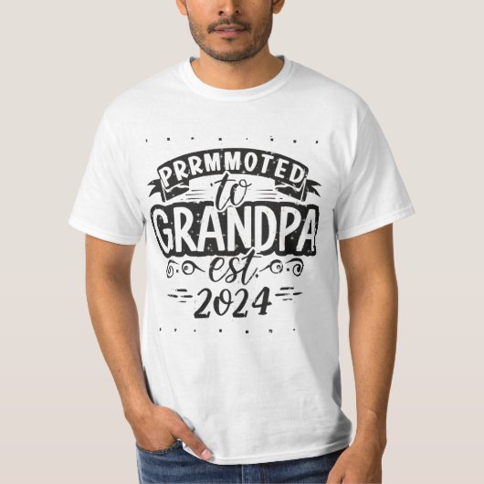 grandpa est 2024、Grandpa Estに昇格。2024 Tシャツ (正面)