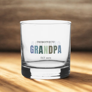 Grandpa EST 2025に昇格   カスタマイズ ウイスキーグラス