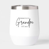 Grandpa EST 2025に昇格 | 新しいおじいちゃんギフト (背面)