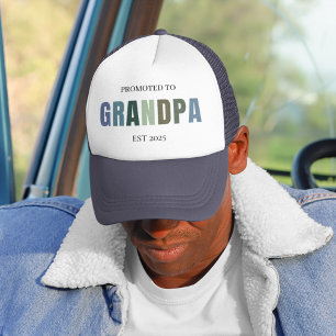 Grandpa EST 2025に昇格   新しい祖父母 キャップ