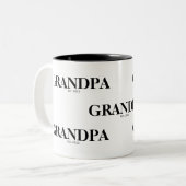 Grandpa Est Modern  ツートーンマグカップ (正面左)