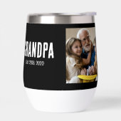 Grandpa Est. White script photo (左面)