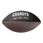 Grandpa established black grunge script 3 photo アメリカンフットボール (回転90)