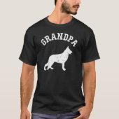 Grandpa German Shepherd Tシャツ (正面)