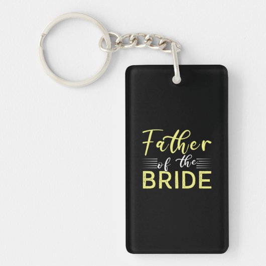 Grandpa Gift | Father Of The Bride キーホルダー (正面)