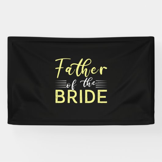 Grandpa Gift | Father Of The Bride 横断幕 (横)
