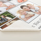 Grandpa Love Youの写真パーソナライズされた シェルパブランケット (3/4)