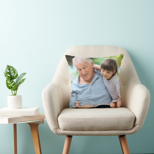 Grandpa Memorial Pillow – Forever Loved クッション (椅子)