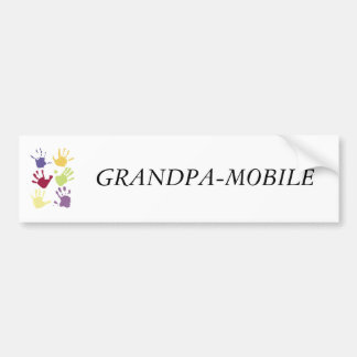 GRANDPA-MOBILE バンパーステッカー
