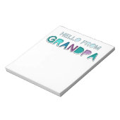 Grandpa Notepadからこんにちは ノートパッド (回転)