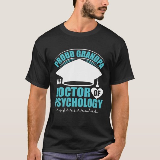 Grandpa Of Doctor Of Psychology School Psychologis Tシャツ (正面)