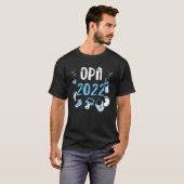 Grandpa Opa 2022  Baby Boy Sayings Tシャツ (正面フル)