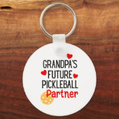 Grandpa S Future Ckleball Partner Granhild Toddler キーホルダー (正面)