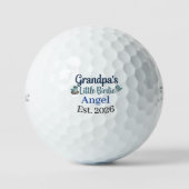 Grandpa’s Little Birdie Baby Keepsake Golf Ball ゴルフボール (正面)