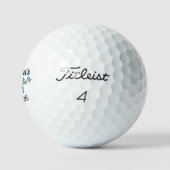 Grandpa’s Little Birdie Baby Keepsake Golf Ball ゴルフボール (ロゴ)