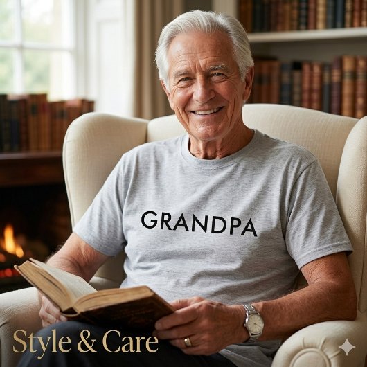 Grandpa Statement T Shirt Customizable Text Design Tシャツ