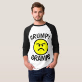 GRANDPA TおもしろいシャツGRUMPY SIFAR Tシャツ (正面フル)