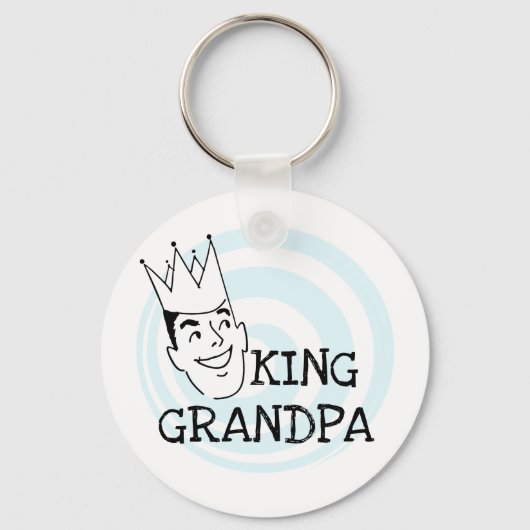 Grandpa T-shirtsおよびギフト王 キーホルダー (正面)