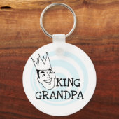 Grandpa T-shirtsおよびギフト王 キーホルダー (正面)