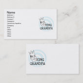 Grandpa T-shirtsおよびギフト王 名刺 (正面/裏面)