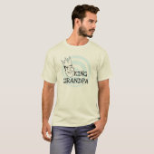 Grandpa T-shirtsおよびギフト王 Tシャツ (正面フル)