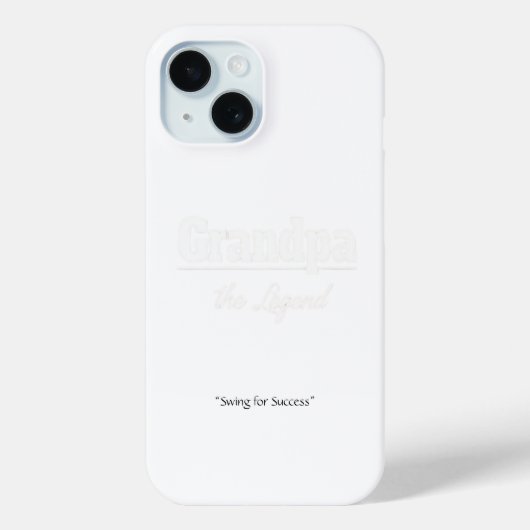 Grandpa the Legend Phone Case – Custom Gift Idea Case-Mate iPhoneケース (裏面)