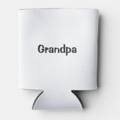 Grandpa White Insulated Can Cooler 缶クーラー (正面)